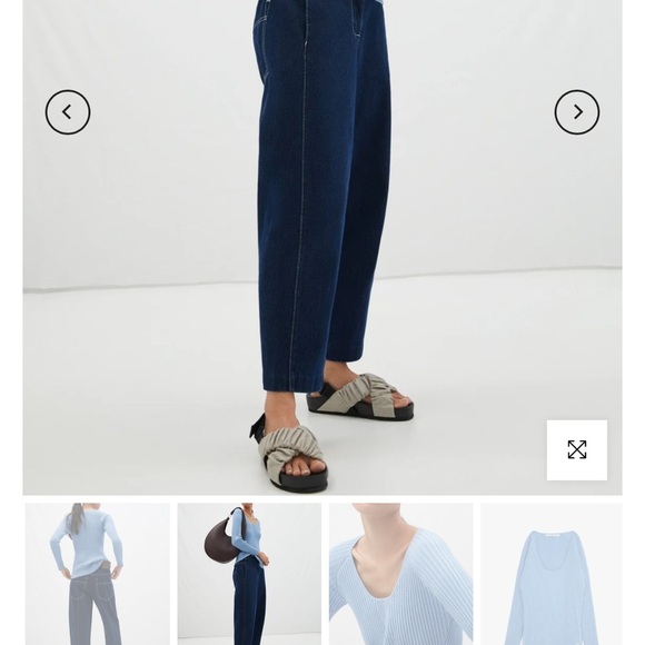 Adolfo Dominguez ribbed Top size S - Picture 6 of 12